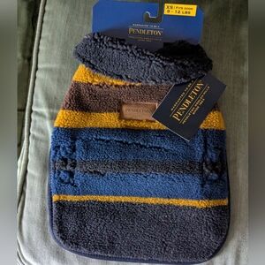 NWT Pendelton Yakima Camp Pet Coat Adjustable Size XS 9-12 Lb Small Dog $60